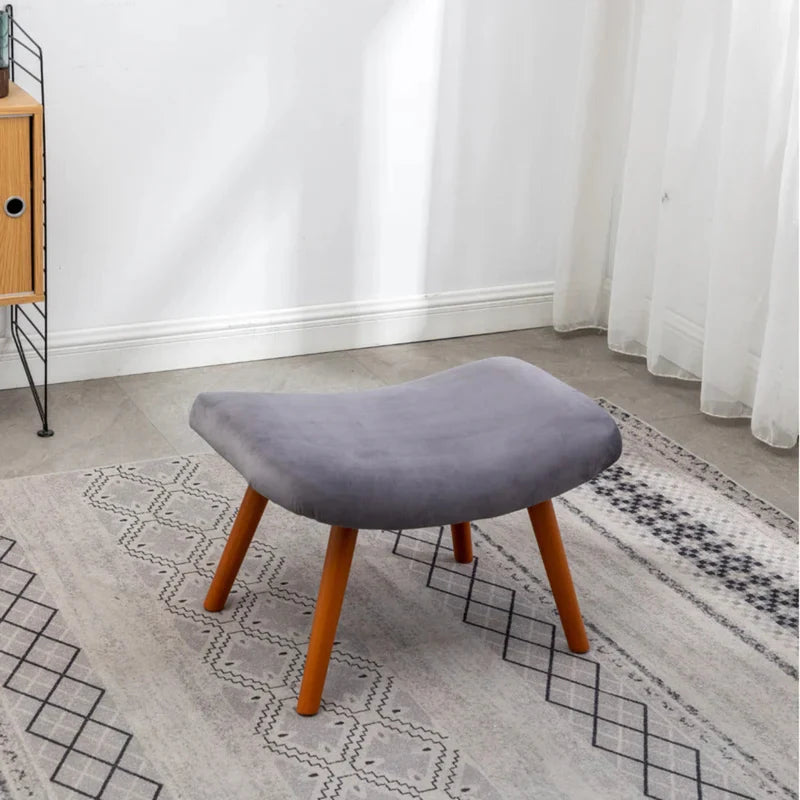 Luxury Tufted Velvet Accent Lounge Chair with Gold Finish Legs – Modern Designer Armchair for Living Room & Bedroom